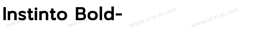 Instinto Bold字体转换